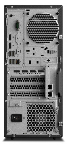 ПК Lenovo ThinkStation P330 MT i7 8700 (3.2)/16Gb/SSD256Gb/P4000 8Gb/DVDRW/CR/Windows 10 Professional 64/GbitEth/400W/клавиатура/мышь/черный фото 3