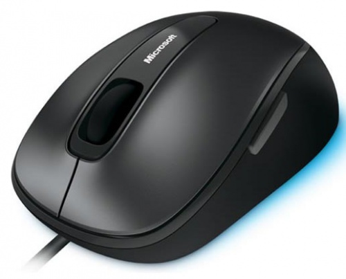 Мышь Microsoft Comfort 4500 серый/черный оптическая (1000dpi) USB (4but) фото 2