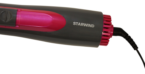 Фен-щетка Starwind SHP8501 1000Вт серый/розовый фото 4