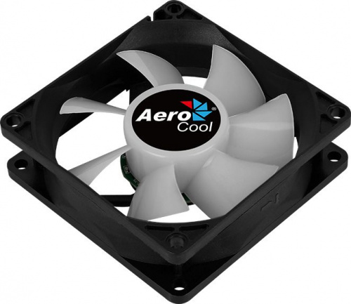 Вентилятор Aerocool Frost 8 80x80mm 3-pin 4-pin(Molex)28dB 90gr LED Ret фото 4