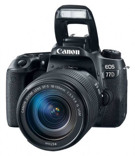 Зеркальный Фотоаппарат Canon EOS 77D черный 24.2Mpix EF-S 18-135mm f/3.5-5.6 IS USM 3" 1080p Full HD SDXC Li-ion фото 6