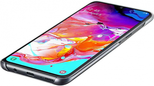 Чехол (клип-кейс) Samsung для Samsung Galaxy A70 Gradation Cover черный (EF-AA705CBEGRU) фото 3