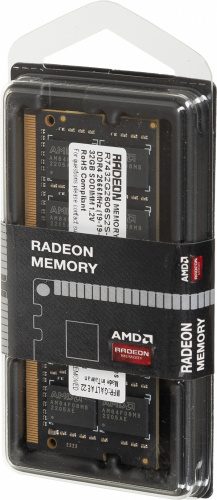 Память DDR4 32GB 2666MHz AMD R7432G2606S2S-U Radeon R7 Performance Series RTL PC4-21300 CL19 SO-DIMM 260-pin 1.2В Ret фото 4
