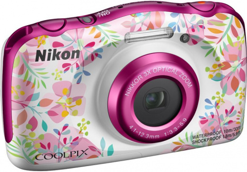 Фотоаппарат Nikon CoolPix W150 цветы 13.2Mpix Zoom3x 2.7" 1080p 21Mb SDXC/SD/SDHC CMOS 1x3.1 5minF HDMI/KPr/DPr/WPr/FPr/WiFi/EN-EL19 фото 7