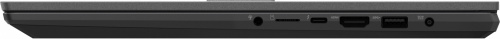 Ноутбук Asus Vivobook Pro 16X OLED N7600PC-L2010W Core i7 11370H 16Gb SSD1Tb NVIDIA GeForce RTX 3050 4Gb 16" OLED 4K (3840x2400) Windows 11 Home silver WiFi BT Cam фото 2