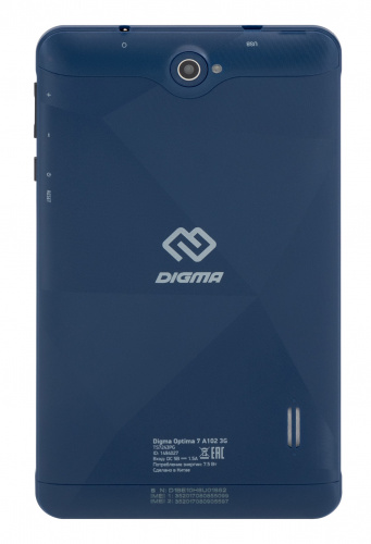 Планшет Digma Optima 7 A102 3G SC7731E (1.3) 4C RAM1Gb ROM16Gb 7" IPS 1024x600 3G Android 11.0 Go темно-синий 2Mpix 0.3Mpix BT GPS WiFi Touch microSD 128Gb minUSB 2000mAh фото 3