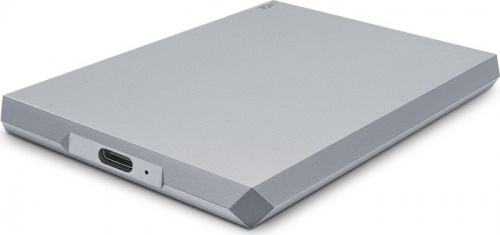 Жесткий диск Lacie Original USB-C 2Tb STHG2000402 Mobile Drive 2.5" серый фото 3