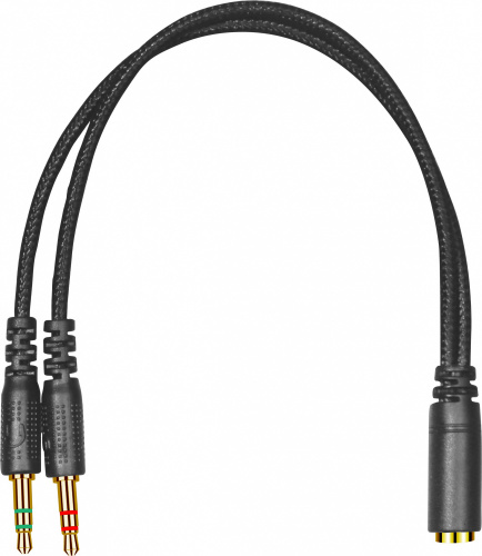 Наушники с микрофоном MSI Immerse GH20 черный 1.5м накладные оголовье (S37-2101030-SV1) фото 7
