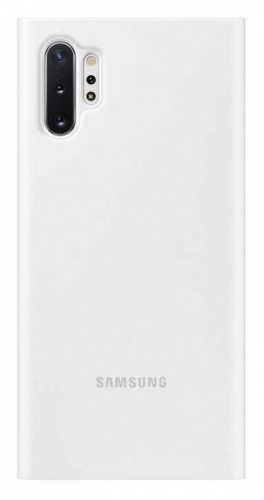 Чехол (флип-кейс) Samsung для Samsung Galaxy Note 10+ Clear View Cover белый (EF-ZN975CWEGRU)