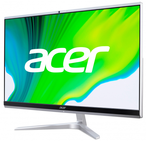 Моноблок Acer Aspire C24-1650 23.8" Full HD i3 1115G4 (3) 8Gb SSD512Gb UHDG CR Eshell GbitEth WiFi BT 65W клавиатура мышь Cam серебристый 1920x1080 фото 4