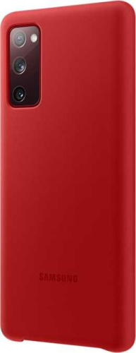 Чехол (клип-кейс) Samsung для Samsung Galaxy S20 FE Silicone Cover красный (EF-PG780TREGRU) фото 2