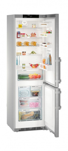 Холодильник Liebherr CNef 4845 серебристый (двухкамерный) фото 2