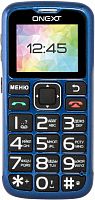 Мобильный телефон Onext Care-Phone 5 синий моноблок 2Sim 1.8" 0.1Mpix GSM900/1800 GSM1900 MP3 FM microSD