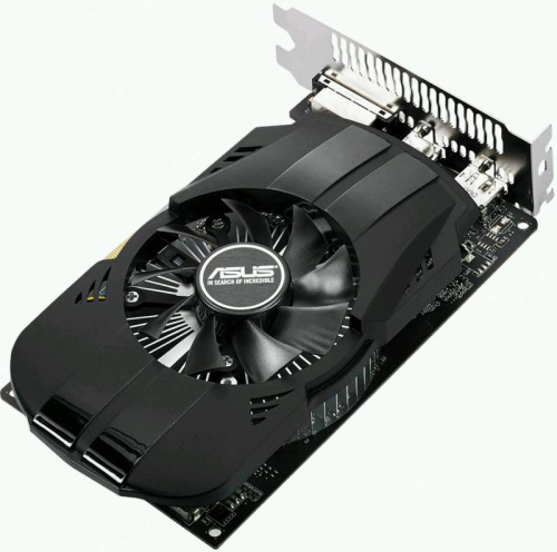 Видеокарта Asus PCI-E PH-GTX1050TI-4G NVIDIA GeForce GTX 1050TI 4096Mb 128 GDDR5 1290/7008 DVIx1 HDMIx1 DPx1 HDCP Ret фото 3