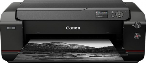 Принтер струйный Canon imagePROGRAF PRO-1000 (0608C009) A2 WiFi USB RJ-45 черный фото 2