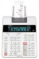 Калькулятор с печатью Casio FR-2650RC-W-EC серый/белый 12-разр.
