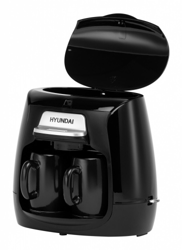 Кофеварка капельная Hyundai HYD-0203 500Вт черный фото 8