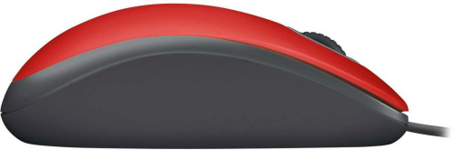 Мышь Logitech M110 Silent (M110s) красный/черный оптическая (1000dpi) silent USB2.0 (3but) фото 4