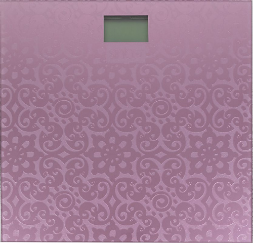 Весы напольные электронные Sinbo SBS 4430 макс.150кг пурпурный фото 2