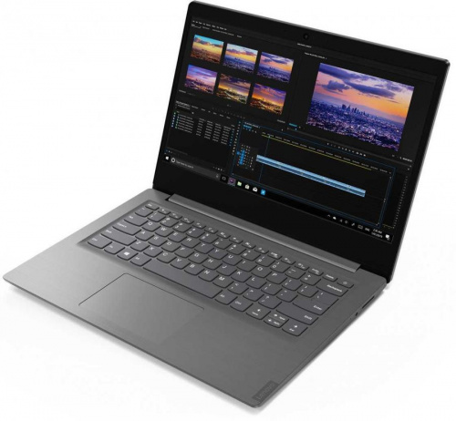 Ноутбук Lenovo V14-ADA Athlon Gold 3150U 8Gb SSD256Gb AMD Radeon 14" TN FHD (1920x1080) Windows 10 Professional 64 grey WiFi BT Cam фото 6