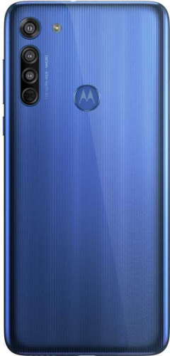 Смартфон Motorola G8 64Gb 4Gb синий моноблок 3G 4G 2Sim 6.4" 720x1560 Android 10.0 16Mpix 802.11 b/g/n GPS GSM900/1800 GSM1900 MP3 FM A-GPS microSD max512Gb фото 4