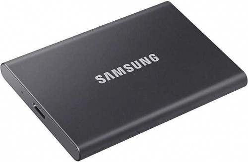 Накопитель SSD Samsung USB-C 2TB MU-PC2T0T/WW T7 1.8" черный фото 4