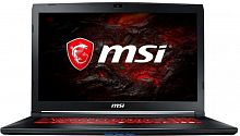 Ноутбук MSI GL72M 7RDX-1484XRU Core i7 7700HQ/8Gb/1Tb/SSD128Gb/nVidia GeForce GTX 1050 2Gb/17.3"/TN/FHD (1920x1080)/Free DOS/black/WiFi/BT/Cam