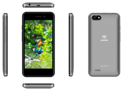 Смартфон Digma Linx A453 3G 8Gb 1Gb серый моноблок 3G 2Sim 4.5" 480x854 Android 7.0 5Mpix WiFi GPS GSM900/1800 GSM1900 TouchSc MP3 FM microSD max32Gb фото 7