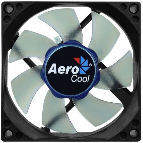 Вентилятор Aerocool Motion 8 Blue-3P 80x80mm 3-pin 25dB 90gr LED Ret фото 6