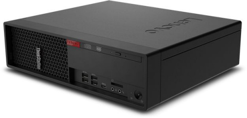 ПК Lenovo ThinkStation P330 SFF i7 9700 (3)/16Gb/SSD256Gb/P400 2Gb/DVDRW/CR/Windows 10 Professional 64/GbitEth/260W/клавиатура/мышь/черный фото 4