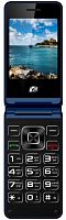 Мобильный телефон ARK V1 синий раскладной 2Sim 2.4" 240x320 2Mpix GSM900/1800 MP3 FM microSD max32Gb