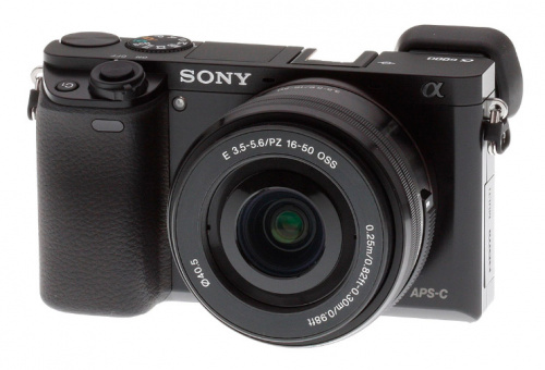 Фотоаппарат Sony Alpha A6000LB черный 24.3Mpix 3" 1080p WiFi E PZ 16-50мм f/3.5-5.6 OSS NP-FW50 (с объективом)