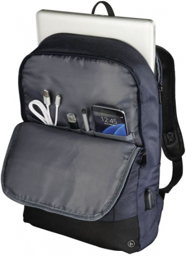 Рюкзак для ноутбука 15.6" Hama Manchester синий полиэстер (00101826) фото 2