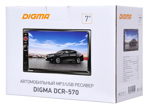Автомагнитола Digma DCR-570 2DIN 4x50Вт фото 6
