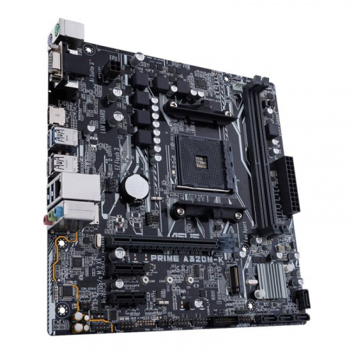 Материнская плата Asus PRIME A320M-K Soc-AM4 AMD A320 2xDDR4 mATX AC`97 8ch(7.1) GbLAN RAID+VGA+HDMI фото 2