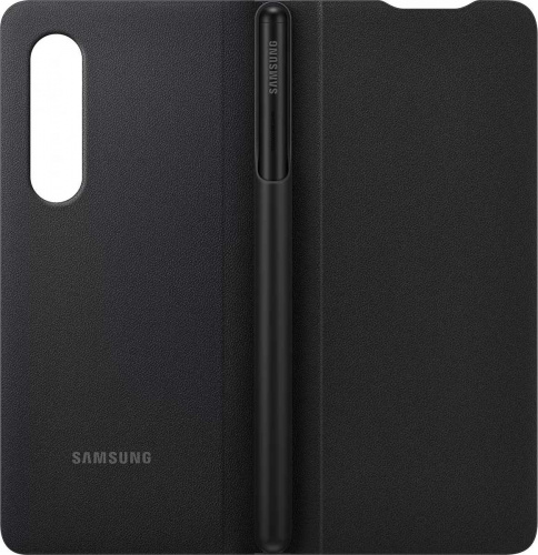 Чехол (клип-кейс) Samsung для Samsung Galaxy Z Fold3 Flip Cover with Pen черный (EF-FF92PCBEGRU) фото 3
