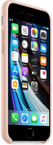 Чехол (клип-кейс) Apple для Apple iPhone SE 2020 Silicone Case розовый песок (MXYK2ZM/A) фото 3