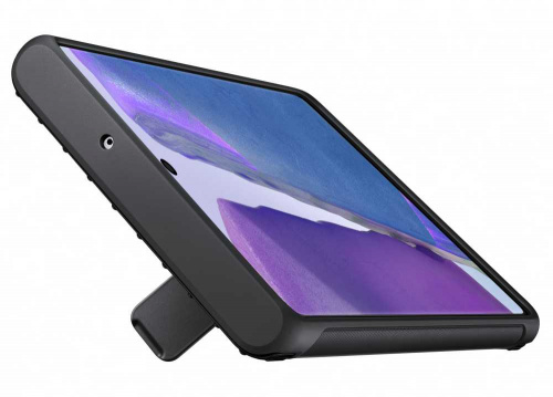 Чехол (клип-кейс) Samsung для Samsung Galaxy Note 20 Protective Standing Cover черный (EF-RN980CBEGRU) фото 2