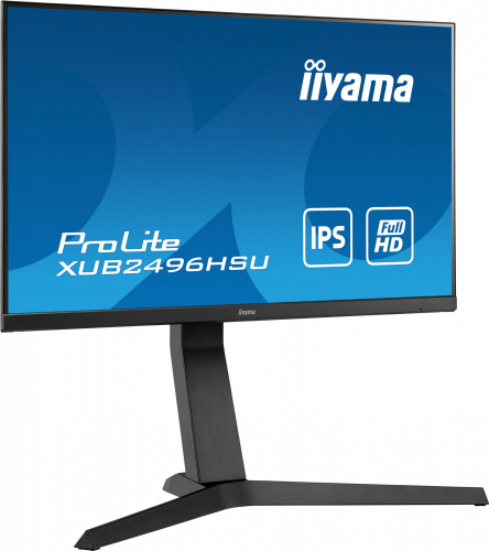 Монитор Iiyama 23.8" ProLite XUB2496HSU-B1 черный IPS LED 1ms 16:9 HDMI M/M матовая HAS 250cd 178гр/178гр 1920x1080 DisplayPort FHD USB 4.7кг фото 6