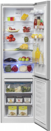 Холодильник Beko RCNK321E20X серебристый (двухкамерный) фото 2