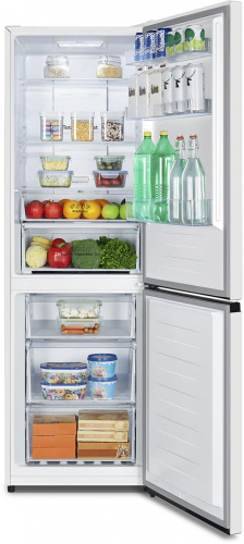 Холодильник Lex RFS 203 NF IX 2-хкамерн. нержавеющая сталь фото 2