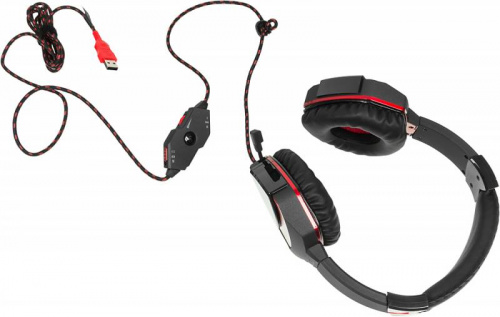Наушники с микрофоном A4Tech Bloody G501 черный 2м мониторные оголовье (G501) фото 2
