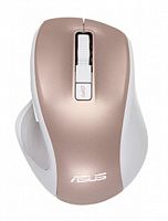 Мышь Asus MW202 розовый/белый оптическая (4000dpi) беспроводная USB2.0 (5but)