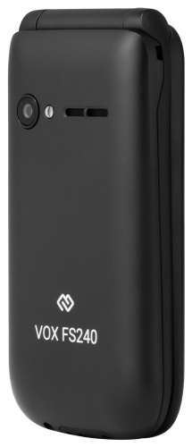 Мобильный телефон Digma VOX FS240 32Mb черный раскладной 2Sim 2.44" 240x320 0.08Mpix GSM900/1800 FM microSDHC max32Gb фото 16
