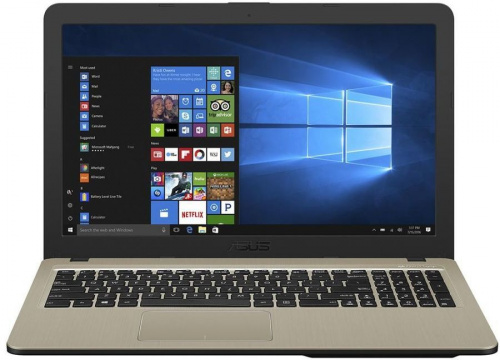 Ноутбук Asus VivoBook A540BA-DM187T A9 9425/4Gb/500Gb/AMD Radeon R5/15.6"/FHD (1920x1080)/Windows 10/black/WiFi/BT/Cam