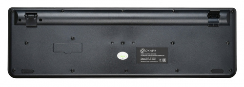 Клавиатура Оклик 400MR черный USB slim фото 8