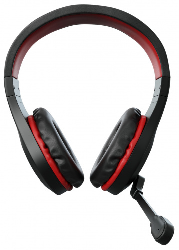 Наушники с микрофоном GMNG HS-L325G черный/красный 2.2м мониторные оголовье (1533553) фото 2