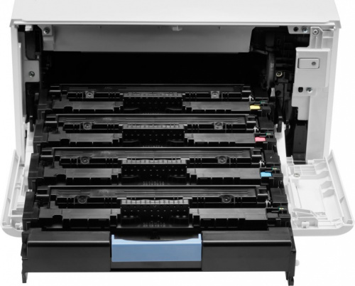 Принтер лазерный HP Color LaserJet Pro M454dw (W1Y45A) A4 Duplex Net WiFi белый фото 5