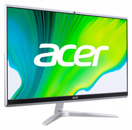 Моноблок Acer Aspire C24-1650 23.8" Full HD i5 1135G7 (2.4) 8Gb 1Tb 5.4k SSD256Gb Iris Xe CR Windows 11 Home GbitEth WiFi BT 65W клавиатура мышь Cam серебристый 1920x1080 фото 3
