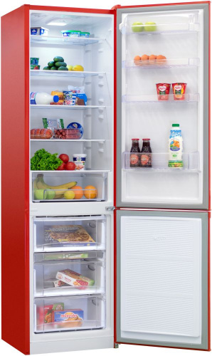 Холодильник Nordfrost NRB 154 832 красный (двухкамерный) фото 7
